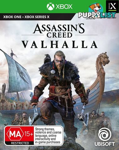 Assassin's Creed Valhalla [Pre-Owned] (Xbox Series X, Xbox One) - Ubisoft - P/O Xbox One Software GTIN/EAN/UPC: 3307216167310