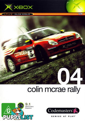 Colin McRae Rally 04 [Pre-Owned] (Xbox (Original)) - Retro Xbox Software GTIN/EAN/UPC: 5024866323184