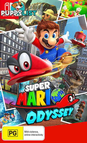 Super Mario Odyssey (Switch) - Nintendo SWISUPERMARIOO - Switch Software GTIN/EAN/UPC: 9318113986076