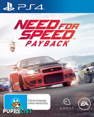 Need for Speed Payback [Pre-Owned] (PS4) - Electronic Arts - P/O PS4 Software GTIN/EAN/UPC: 5030935121568