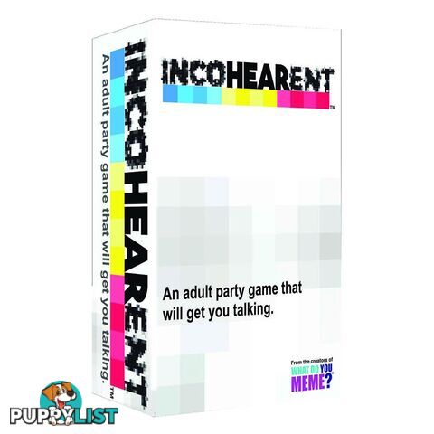 Incohearent Card Game - What Do You Meme LLC - Tabletop Card Game GTIN/EAN/UPC: 810816030333