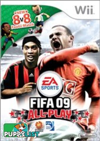 FIFA 09 [Pre-Owned] (Wii) - Electronic Arts - P/O Wii Software GTIN/EAN/UPC: 5030941067270