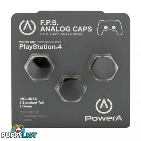 PowerA F.P.S Analog Caps for PS4 Controllers - PowerA - PS4 Accessory GTIN/EAN/UPC: 617885014529