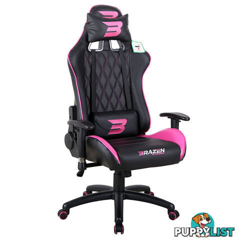 Brazen Phantom Elite PC Gaming Chair (Pink) - Brazen Gaming Chairs - Gaming Chair GTIN/EAN/UPC: 5060216442228