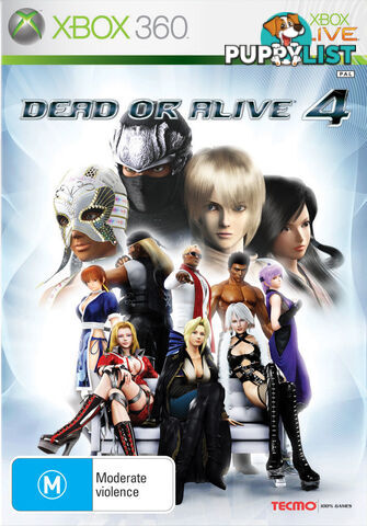 Dead or Alive 4 [Pre-Owned] (Xbox 360) - Koei Tecmo - P/O Xbox 360 Software GTIN/EAN/UPC: 882224128360