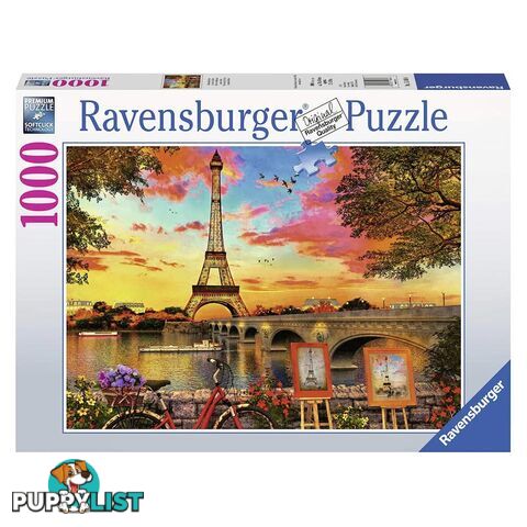 Ravensburger Banks of the Seine 1000 Piece Jigsaw Puzzle - Ravensburger - Tabletop Jigsaw Puzzle GTIN/EAN/UPC: 4005556151684