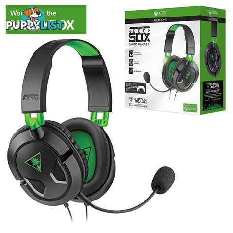 Turtle Beach Ear Force Recon 50X Wired Headset - Turtle Beach TBS-2303-01 - Headset GTIN/EAN/UPC: 731855023035