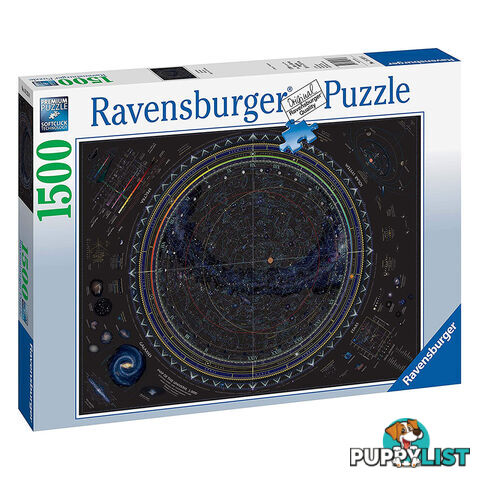 Ravensburger Map of the Universe 1500 piece Jigsaw Puzzle - Ravensburger - Tabletop Jigsaw Puzzle GTIN/EAN/UPC: 4005556162130