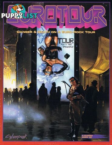 Cyberpunk 2020 Roleplaying Game: Eurotour Sourcebook - R. Talsorian Games - Tabletop Role Playing Game GTIN/EAN/UPC: 2370010503449