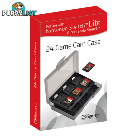 3rd Earth 24 Game Card Case for Nintendo Switch & Switch Lite - 3rd Earth - Switch Accessory GTIN/EAN/UPC: 6912918031844