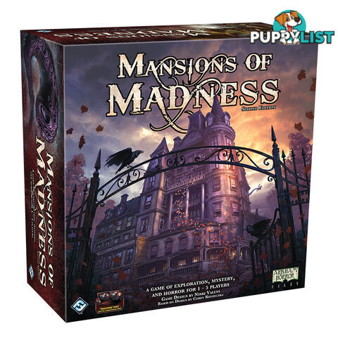 Mansions of Madness Second Edition Board Game - Fantasy Flight Games MAD20 - Tabletop Board Game GTIN/EAN/UPC: 841333101213