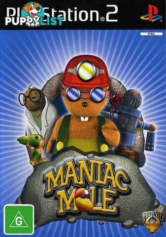 Maniac Mole [Pre-Owned] (PS2) - Phoenix - Retro PS2 Software GTIN/EAN/UPC: 8717249598947