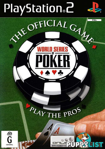 World Series of Poker [Pre-Owned] (PS2) - Retro PS2 Software GTIN/EAN/UPC: 9328878001594