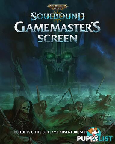 Warhammer Age of Sigma: Soulbound Gamemaster Screen - Cubicle Seven - Tabletop Role Playing Game GTIN/EAN/UPC: 9780857443908