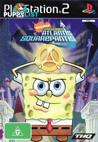 Spongebob Atlantis Squarepantis [Pre-Owned] (PS2) - THQ - Retro PS2 Software GTIN/EAN/UPC: 4005209095280