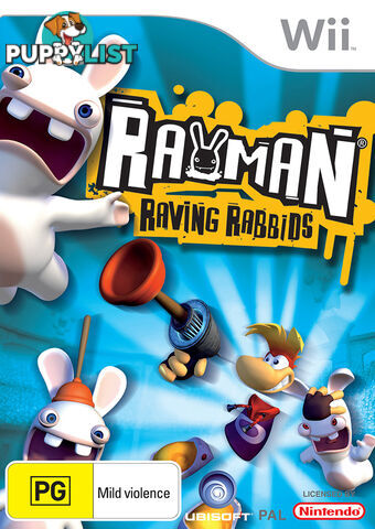 Rayman: Raving Rabbids [Pre-Owned] (Wii) - Ubisoft - P/O Wii Software GTIN/EAN/UPC: 3307210230508