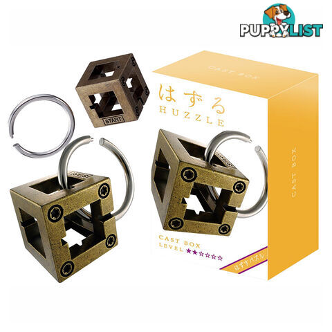 Hanayama Level 2 Cast Box Puzzle - Hanayama Co.,LTD. - Tabletop Puzzle Game GTIN/EAN/UPC: 779090900551