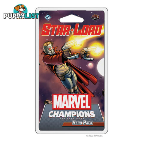 Marvel Champions: The Card Game Star Lord Hero Pack - Fantasy Flight Games - Tabletop Card Game GTIN/EAN/UPC: 841333112592