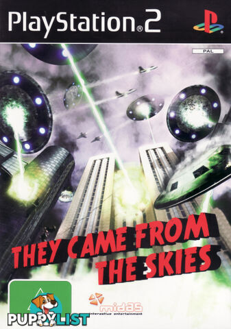 They Came From The Skies [Pre-Owned] (PS2) - Retro PS2 Software GTIN/EAN/UPC: 5036675010339