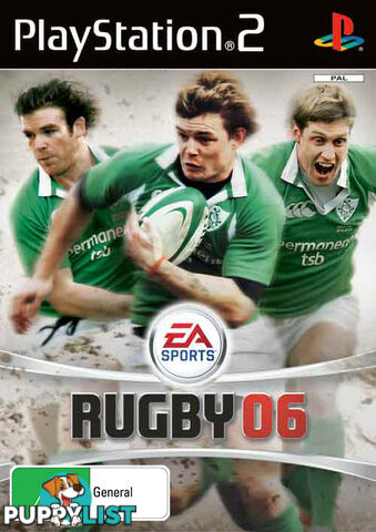 Rugby 06 [Pre-Owned] (PS2) - Electronic Arts - Retro PS2 Software GTIN/EAN/UPC: 5030941049146