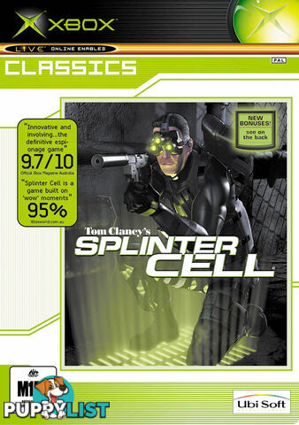 Tom Clancy's Splinter Cell [Pre-Owned] (Xbox (Original)) - Retro Xbox Software GTIN/EAN/UPC: 3307210155542