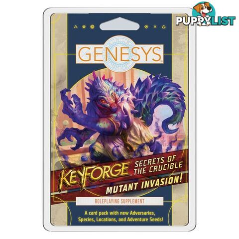 Genesys Keyforge Secrets of the Crucible Mutant Invasion Roleplaying Supplement - Fantasy Flight Games - Tabletop Role Playing Game GTIN/EAN/UPC: 841333111892