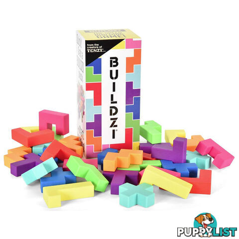 Buildzi Building Game - Carma Games, LLC - Tabletop Board Game GTIN/EAN/UPC: 602573541166