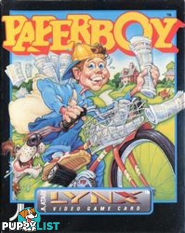 Paperboy (Atari Lynx) - Atari - Retro Lynx Software GTIN/EAN/UPC: 077000020529