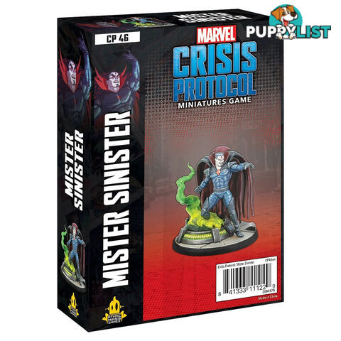 Marvel Crisis Protocol Mister Sinister Character Pack Miniatures Board Game - Atomic Mass Games - Tabletop Miniatures GTIN/EAN/UPC: 841333111229