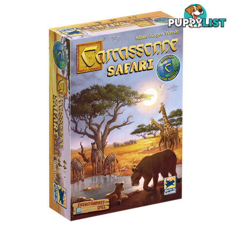 Carcassonne Safari Board Game - Z-Man Games - Tabletop Board Game GTIN/EAN/UPC: 841333107550