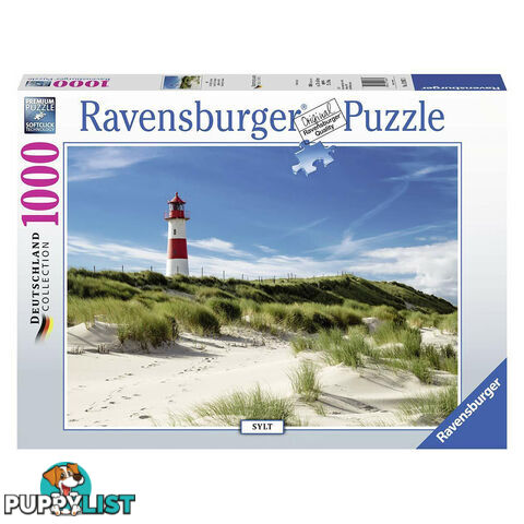 Ravensburger Lighthouse in Sylt 1000 Piece Jigsaw Puzzle - Ravensburger - Tabletop Jigsaw Puzzle GTIN/EAN/UPC: 4005556139675