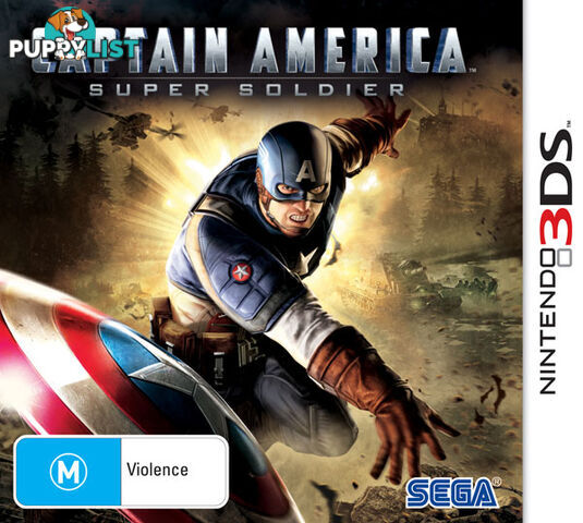 Captain America: Super Soldier [Pre-Owned] (3DS) - SEGA - P/O 2DS/3DS Software GTIN/EAN/UPC: 5055277013111