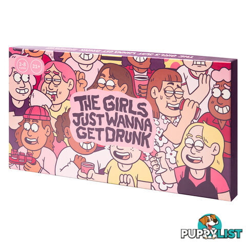 The Girls Just Wanna Get Drunk Board Game - Game Kings Studios - Tabletop Board Game GTIN/EAN/UPC: 793618087395