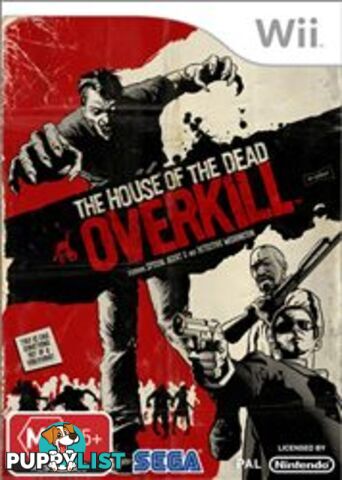 The House of the Dead: Overkill [Pre-Owned] (Wii) - SEGA - P/O Wii Software GTIN/EAN/UPC: 5060138442160