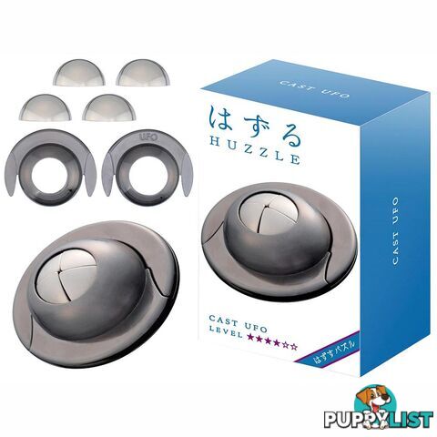 Hanayama Level 4 UFO Cast Puzzle - Hanayama Co.,LTD. - Tabletop Puzzle Game GTIN/EAN/UPC: 779090901176