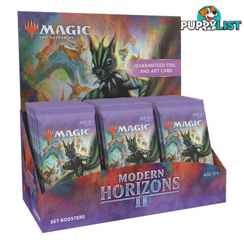 Magic the Gathering Modern Horizons 2 Set Booster Box - Wizards of the Coast - Tabletop Trading Cards GTIN/EAN/UPC: 195166125213