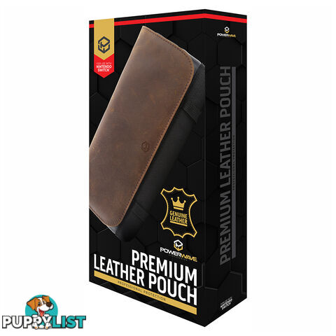 Powerwave Premium Switch Leather Pouch - Powerwave - Switch Accessory GTIN/EAN/UPC: 9338176024270