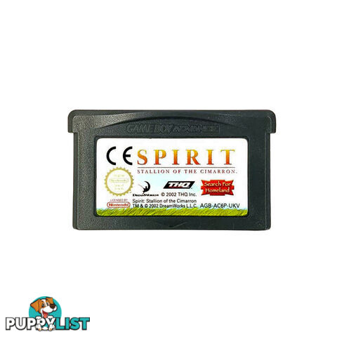 Spirit Stallion Of The Cimarron [Pre-Owned] (Game Boy Advance) - MPN POGBA220 - Retro Game Boy/GBA