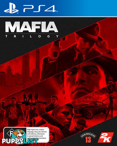 Mafia: Trilogy [Pre-Owned] (PS4) - 2K Games - P/O PS4 Software GTIN/EAN/UPC: 5026555428279