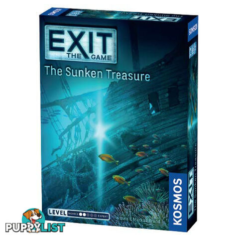 Exit The Game: The Sunken Treasure Puzzle Game - Thames & Kosmos - Tabletop Puzzle Game GTIN/EAN/UPC: 814743013599