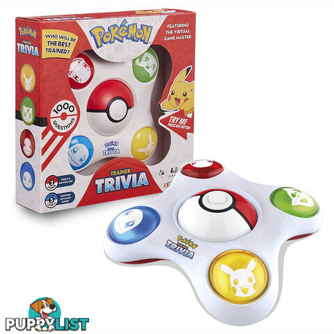 Pokemon Trainer Trivia Board Game - Zanzoon - Tabletop Board Game GTIN/EAN/UPC: 3760145062543