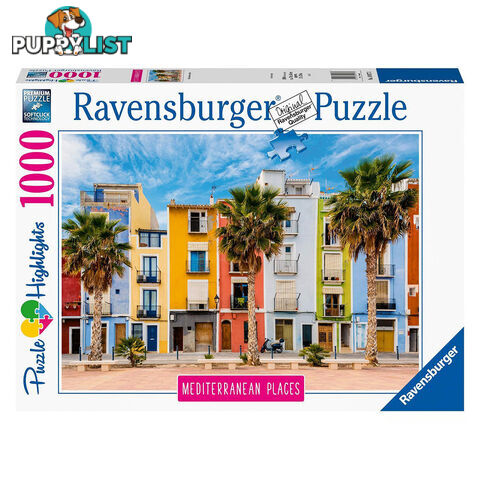 Ravensburger Mediterranean Spain 1000 Piece Jigsaw Puzzle - Ravensburger - Tabletop Jigsaw Puzzle GTIN/EAN/UPC: 4005556149773