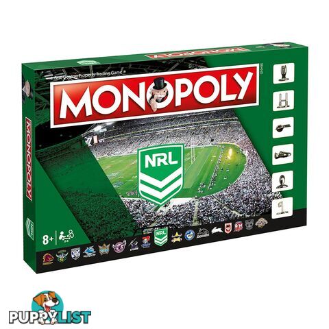 Monopoly NRL Revised Edition Board Game - Hasbro Gaming - Tabletop Board Game GTIN/EAN/UPC: 5053410003036