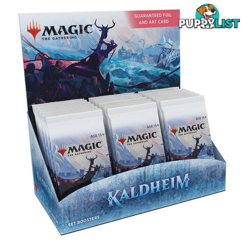 Magic the Gathering Kaldheim Set Booster Box - Wizards of the Coast - Tabletop Trading Cards GTIN/EAN/UPC: 630509971138