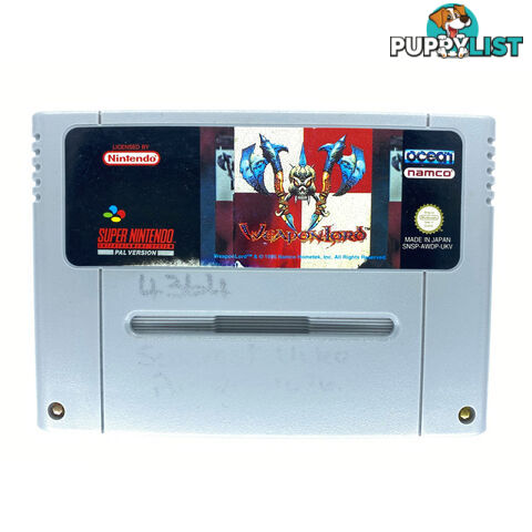 WeaponLord [Pre-Owned] (SNES) - Namco - Retro SNES