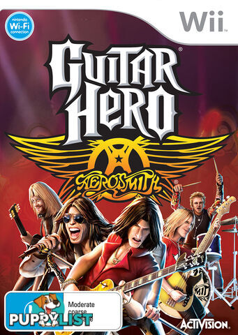 Guitar Hero: Aerosmith [Pre-Owned] (Wii) - Activision - P/O Wii Software GTIN/EAN/UPC: 5030917053931