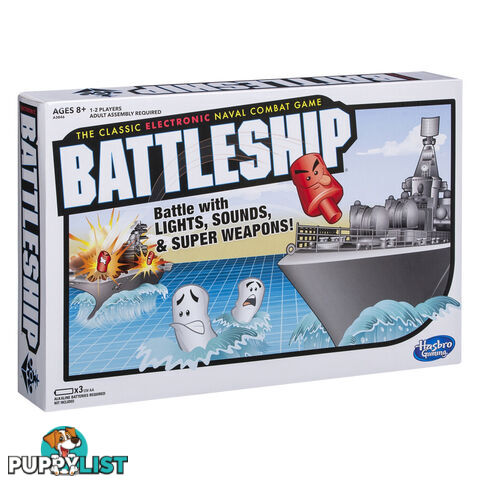 Electronic Battleship Board Game - Hasbro Gaming BGBATTEL - Tabletop Board Game GTIN/EAN/UPC: 630509611102