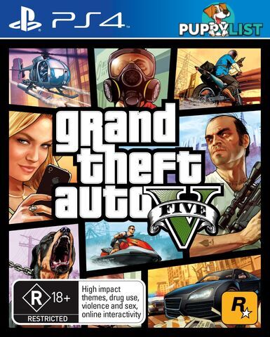 Grand Theft Auto V [Pre-Owned] (PS4) - Rockstar Games - P/O PS4 Software GTIN/EAN/UPC: 5026555417068