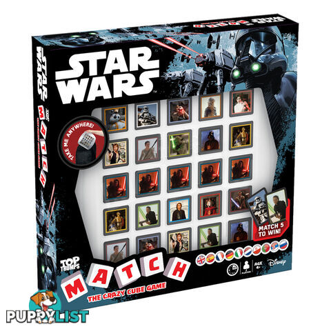 Top Trumps: Star Wars Match Board Game - Winning Moves 5053410002886 - Tabletop Board Game GTIN/EAN/UPC: 5036905001533