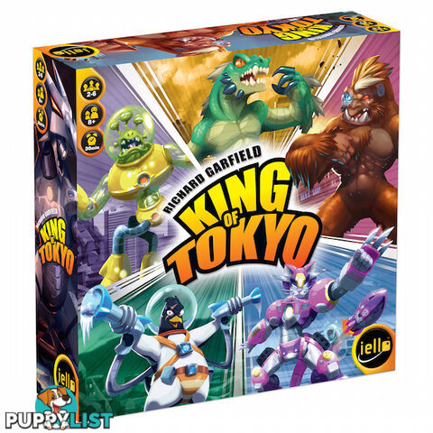 King of Tokyo Second Edition Board Game - iello KOTEN062016 - Tabletop Board Game GTIN/EAN/UPC: 3760175513145